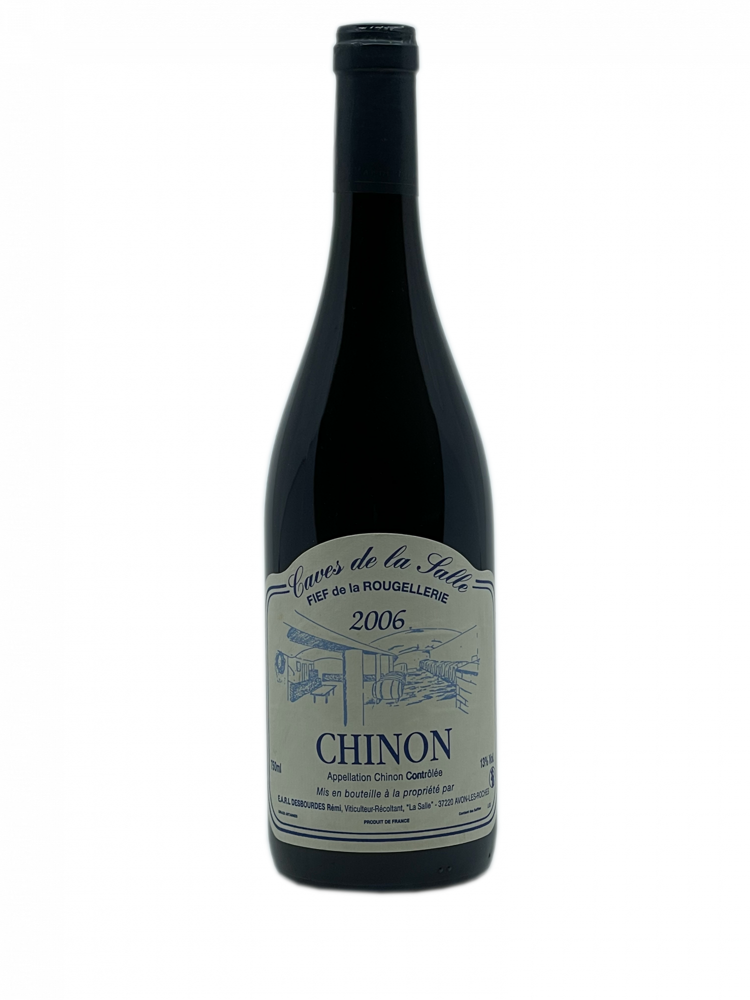 Loire Chinon rouge Cabernet Franc cave modernisée robe rubis soutenue dense typé racé fruits rouges framboise cassis groseille mûre notes florales violette fragrances épicées dense rondeur élégance tanin