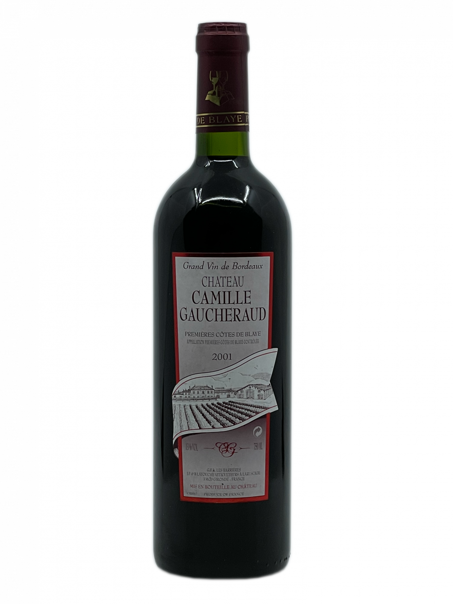 Bordeaux Blaye bouche Latouche Graves remarquable bouquet expressif fruité cerise boisé caramélisé structuré ample tannique élégant floral souple équilibré