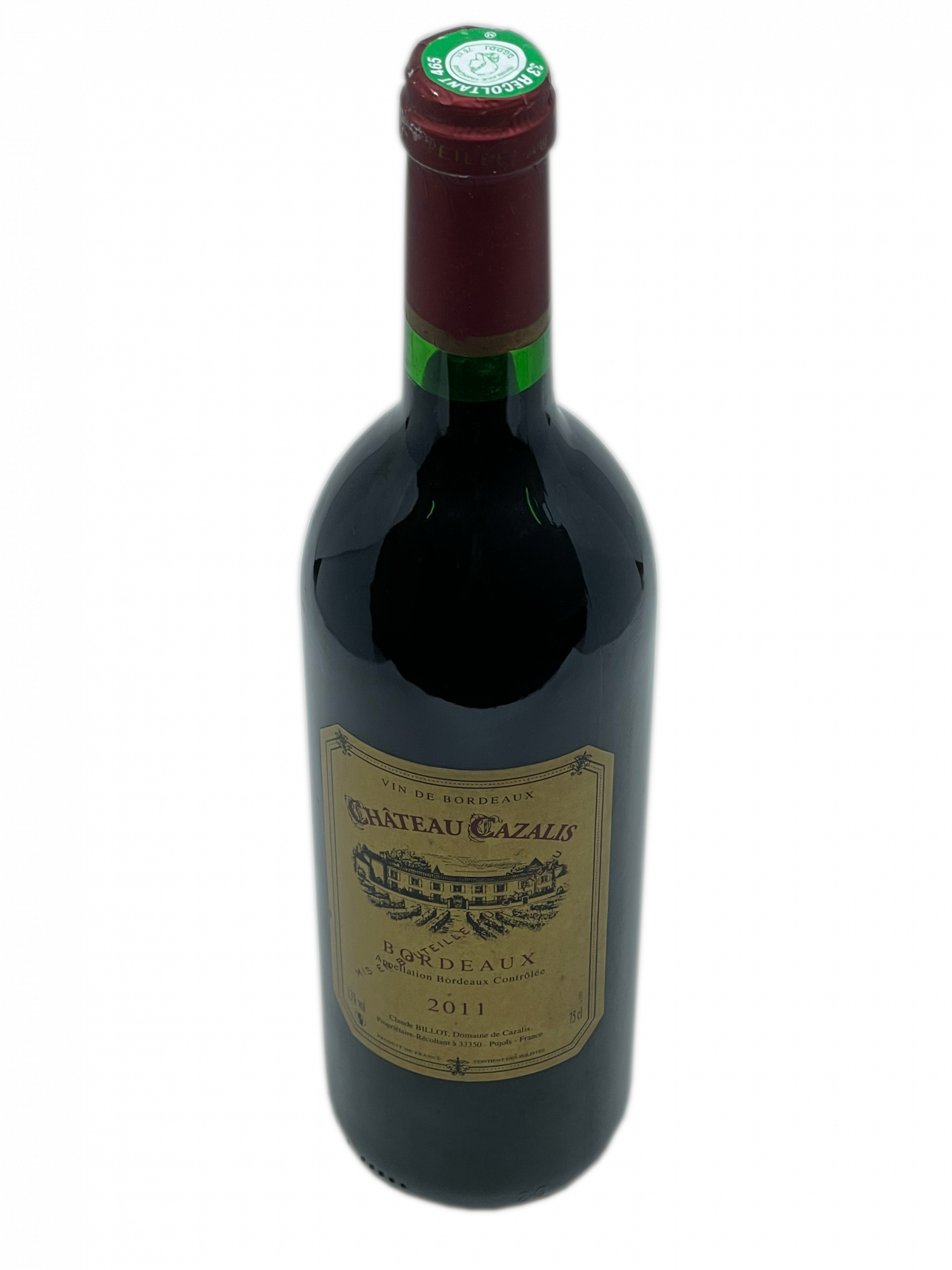 Bordeaux Château Domaine millésime cerise corbeille fruits mûrs cassis myrtille pruneau raisin confit riche note confiture