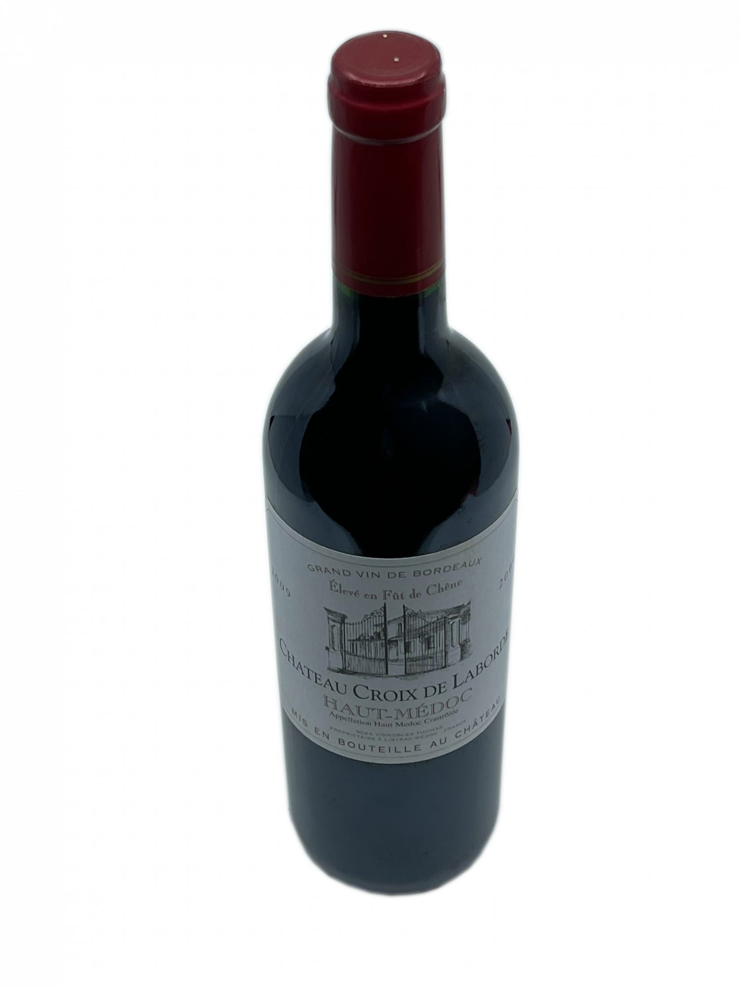 Bordeaux Château Listrac Médoc assemblage cépage Cabernet Sauvignon Merlot typique bouquet fruits rouges noirs boisé fût de chêne barrique vieillissement bonne garde fruité savoureux musclé équilibré structuré agréable