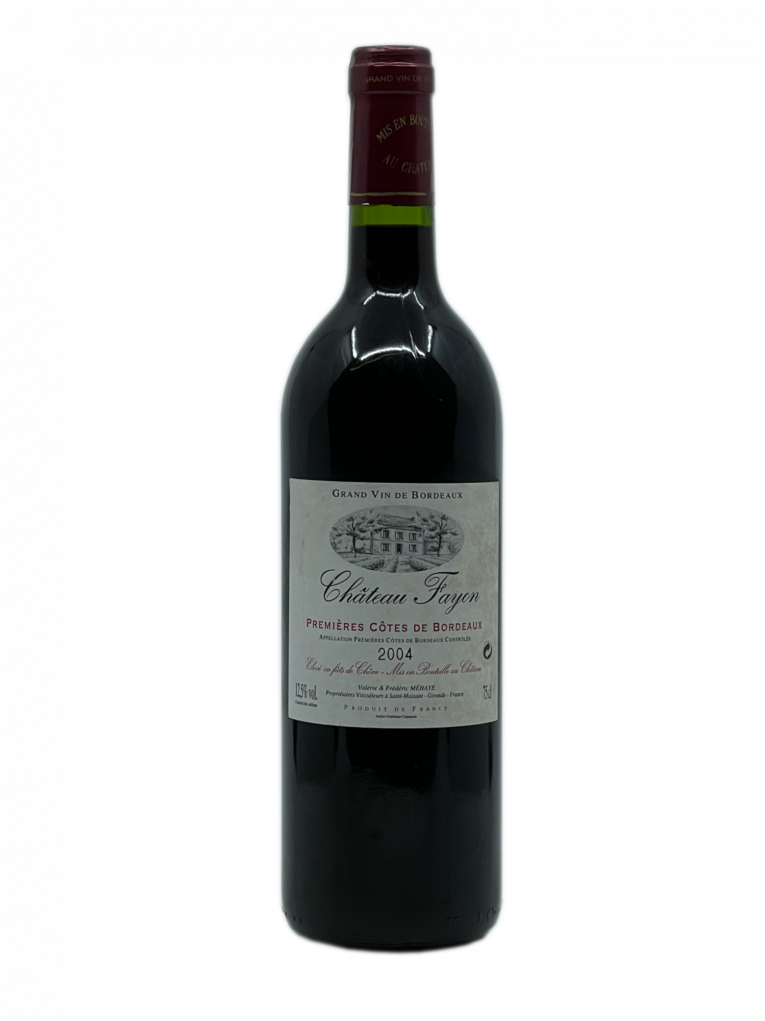 Bordeaux Côtes Cadillac AOC appellation millésime coloré corsé puissant typique arômes fruité rondeur charmeuse Merlot cépage assemblage intense intensité complexité fruits rouges cassis épicé maturité vieillissement suave souplesse suavité prune cuite venaison pain grillé café vanille cannelle boisé