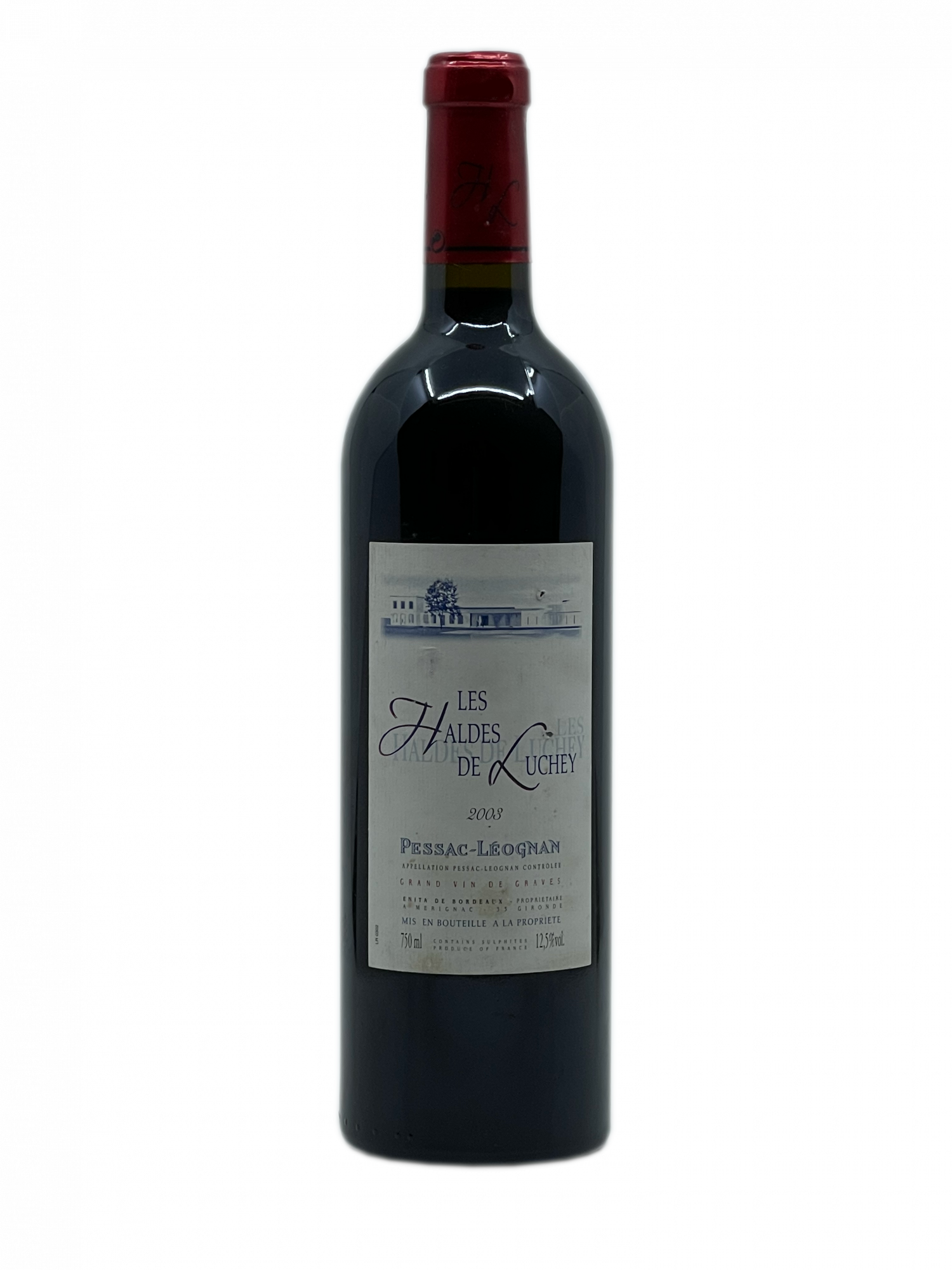 Bordeaux Château Luchey Haldes Ecole Bordeaux Sciences Agro assemblage cépage Cabernet Sauvignon Merlot Petit Verdot millésime arôme fruits rouges intense cassis framboise cerise épice souple poivrée tanin soyeux note fruits frais boisé fruits intense complexe aptitude vieillissement puissant