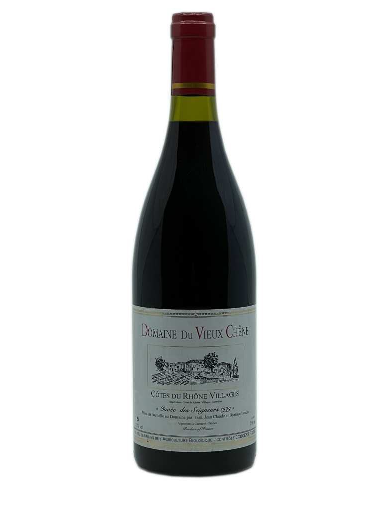 Rhône Côtes du Rhône Villages méridionales vignoble terroir domaine œnologie passion chêne hectare viticulture biologique certification vigne préservation cuvée seigneurs meilleures arôme riche complexe intense parfum garrigue cépage assemblage grenache noir syrah mouvèdre concentré saveur fruits rouge vin épice vieillissement maturité tonalité cuir anis réglisse