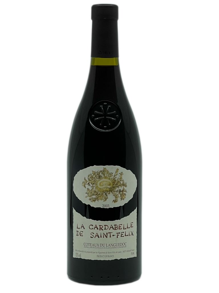 Languedoc Roussillon Saint Félix raisins rendement sélection vin rouge cave sud France Larzac vignoble Hérault appellation coteaux département élaboration expérience vigneron terroir domaine cépage assemblage millésime carignan grenache noir cinsault syrah robe intense arôme garrigue puissant tannique garde nez bouche fruits rouges framboise cassis évolution note cuir laurier parfum garrigue genévrier thym romarin