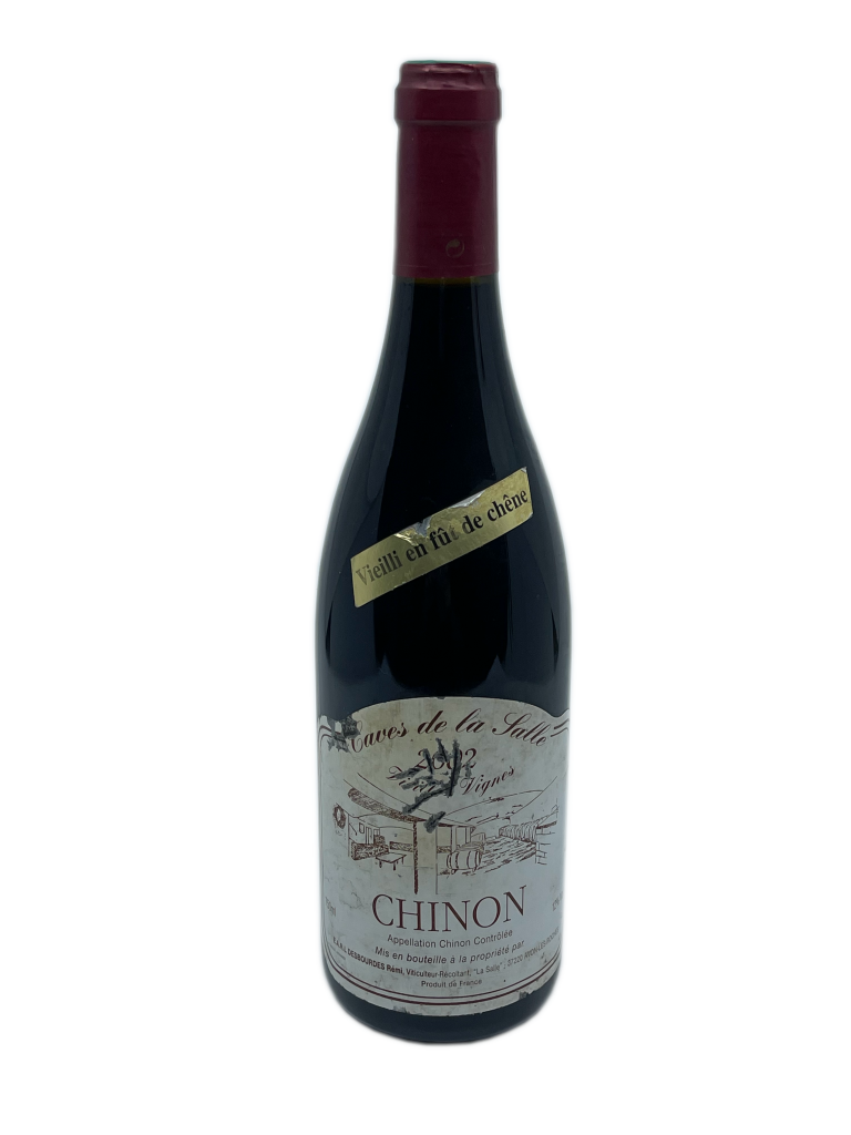 Loire Chinon rouge Cabernet Franc cave modernisée vieilles vignes fût de chêne vieillissement robe rubis soutenue dense typé racé fruits rouges framboise cassis groseille mûre notes florales violette fragrances épicées dense rondeur élégance tanin